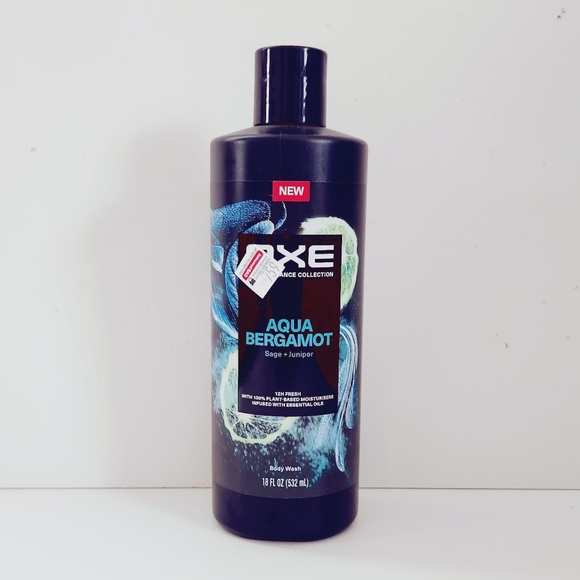 ⭐4/$15 Axe Body Wash Aqua Bergamot - Picture 1 of 8
